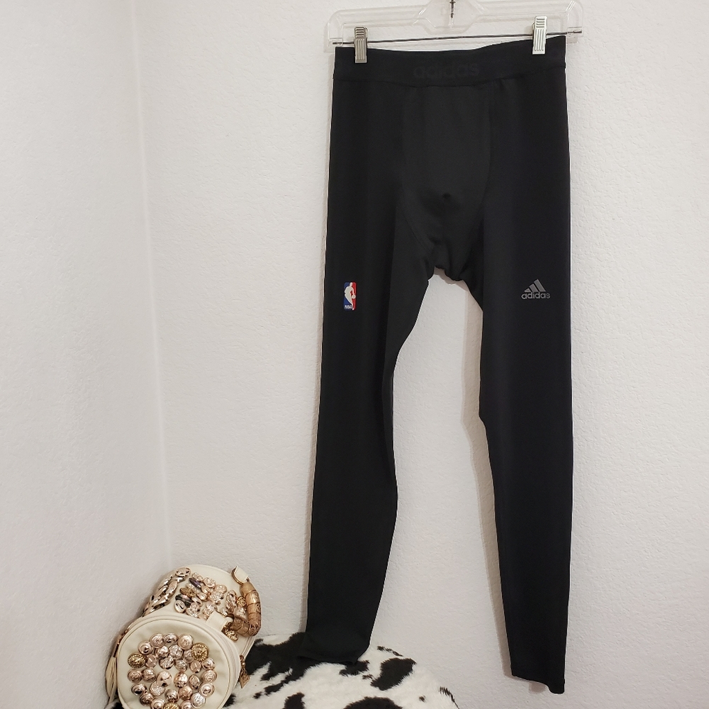 NBA ADIDAS Basketball pants sz.LT UNISEX athletic EUC - Picture 3 of 9
